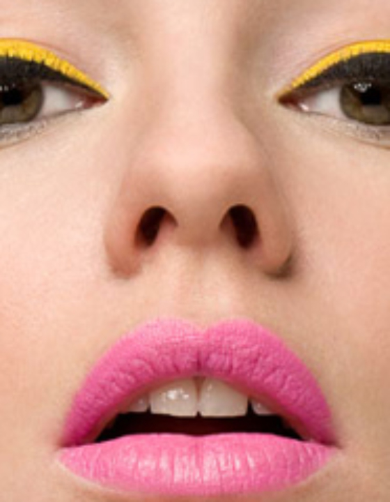 DIY kolorowy eyeliner