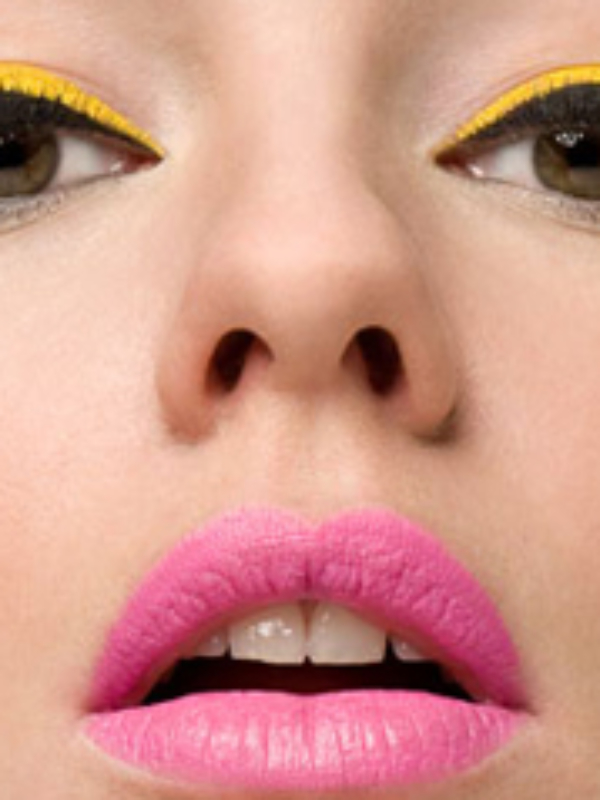 DIY kolorowy eyeliner