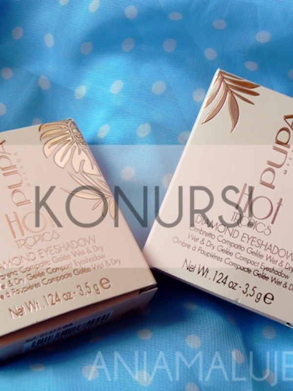 KONKURS! Wygraj cienie PUPA HOT TROPICS!