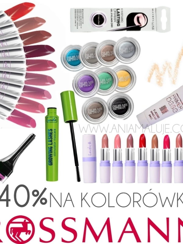 -40% na kolorówkę w Rossmanie. Co warto kupić?