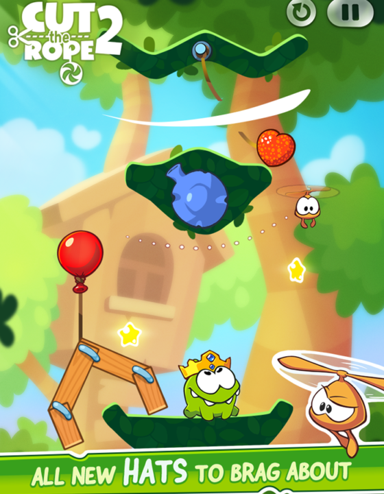 Cut the rope 2 – gra logiczno-zręcznościowa którą pokochałam [ZAGRAJ]