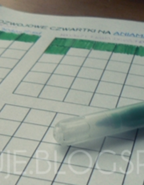 Nie dość, że poniedziałek, to jeszcze jesień. Tfu, wrzesień :)