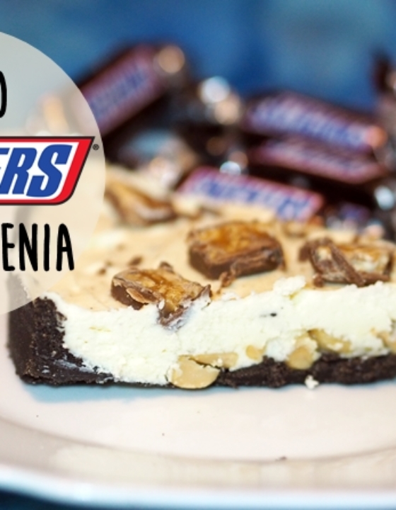 Snickers – pyszne ciasto bez pieczenia! (TARTA)
