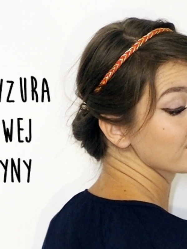Fryzura: Upięcie w dwie minuty / easy hair updo