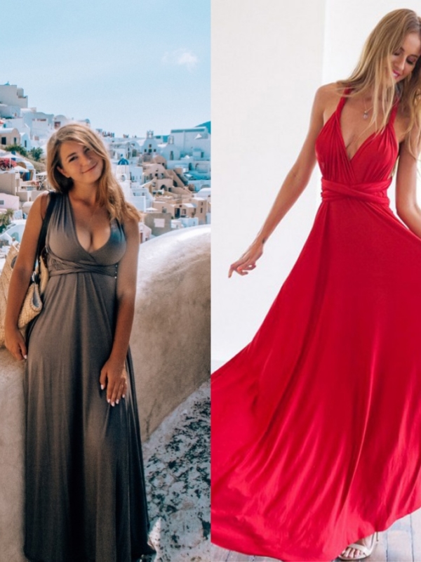 Infinity dress – kupujesz jedną sukienkę – nosisz na sto sposobów