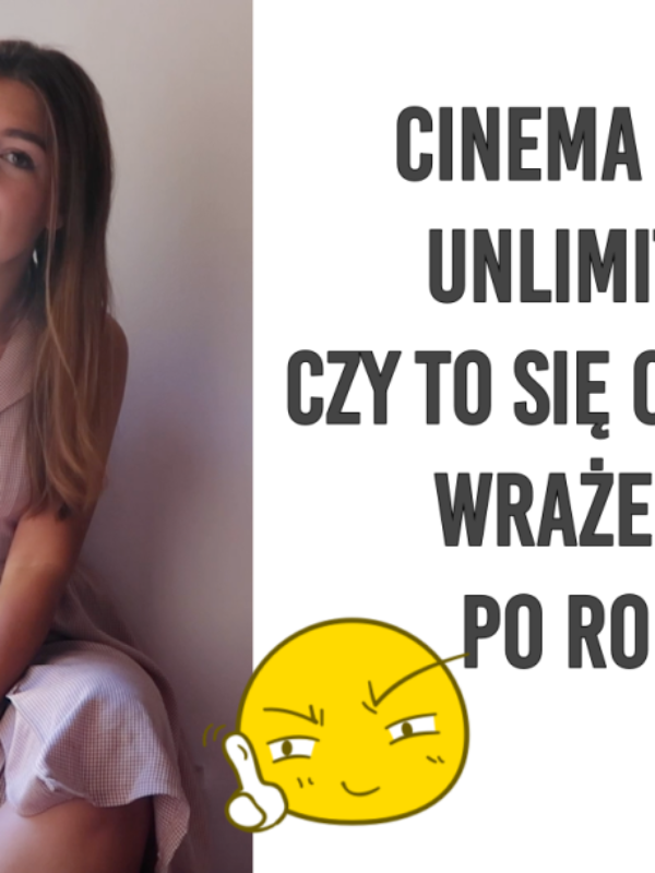 Karta CINEMA CITY UNLIMITED czy to się opłaca? Opinia po roku
