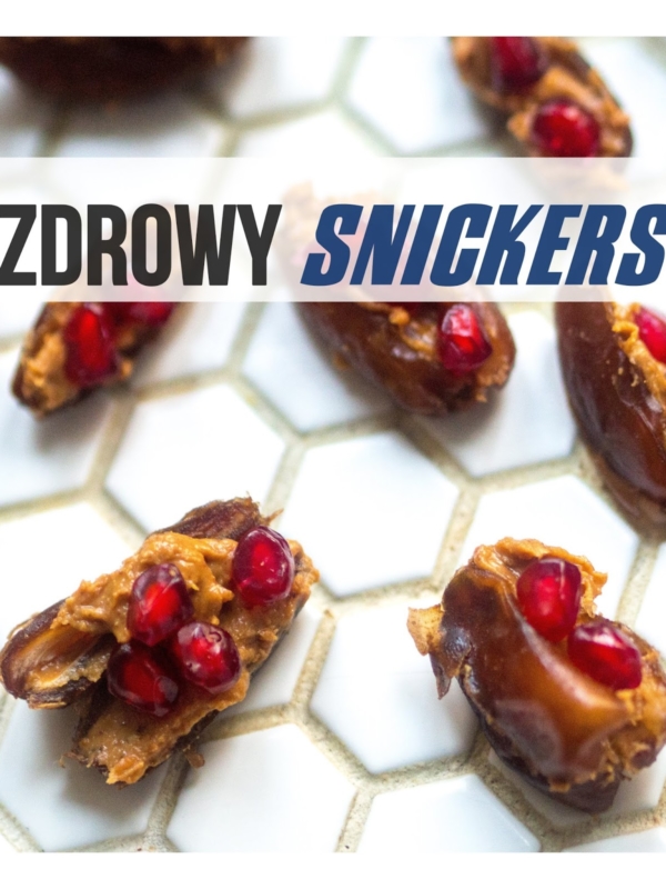 Zdrowy snickers, czyli daktylowe lepsze słodycze w 3 minuty