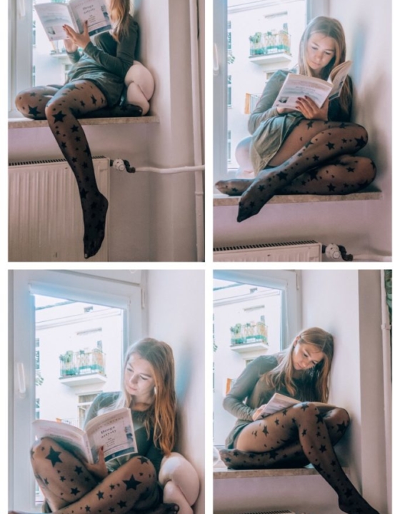 Czytanie książek w zakolanówkach, czyli znowu te jesieniary