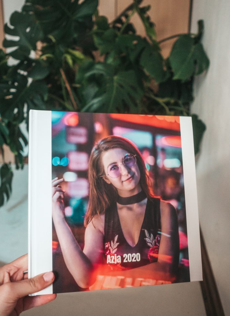 okładka fotoksiążki z podróży

