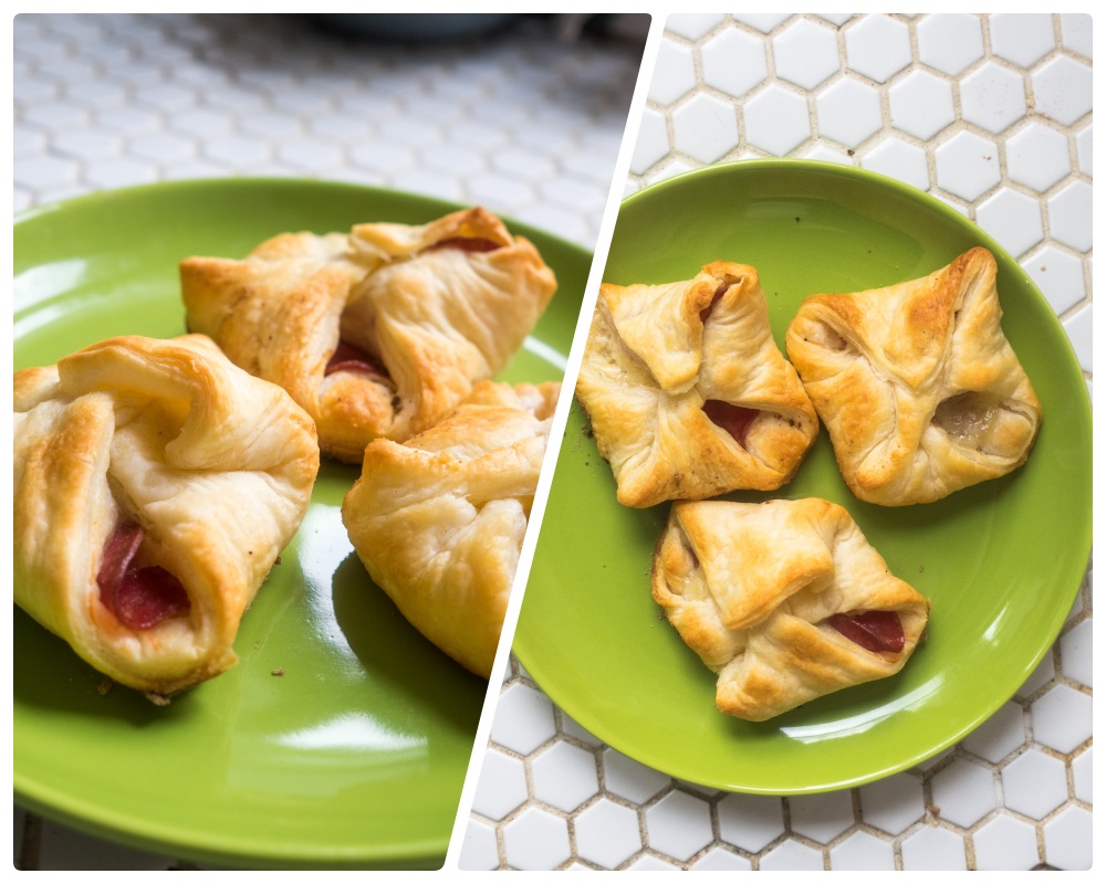 przepisy.pl  koperty z ciasta francuskiego
 dzień bez diety